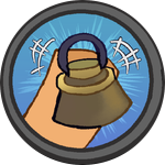 Geared Up badge - tool purchase achievement in Garden Horizons