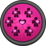 Power of Friendship badge in Garden Horizons
